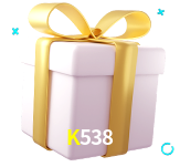 Receba seus bônus de boas-vindas no K538