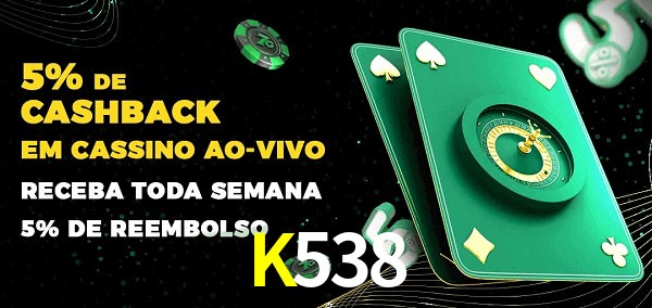Promoções do cassino ao Vivo K538